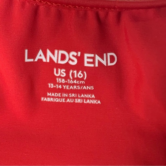 Girl’s Land’s End One-Piece Swimsuit - Picture 10 of 11